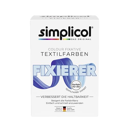 simplicol Fixierer expert | Steigert die Farbbrillanz und Haltbarkeit der Textilfarbe expert | 90 ml