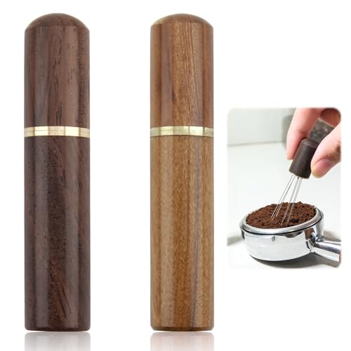 2 Stück Verbessertes WDT Werkzeug Espresso, Verbessertes Kaffee Espresso Nadel 0,4 mm, Espresso Kaffeerührer Tamper für Präzise Kaffeezubereitung und als Geschenk für Baristas, Kaffee Zubehör