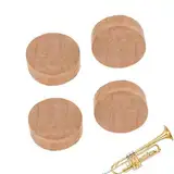 4 Stück Trompete Kork Pads, Reparatur Korkpads, Wasserschlüssel Kork Spuckventil Kork, Trompete Reparatur Kork Pads, Wasserschlüssel Kork Pad Dichtung, Zum Reparieren von Trompete