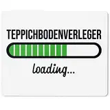 JUNIWORDS Mauspad Mousepad, Teppichbodenverleger loading (6218894)