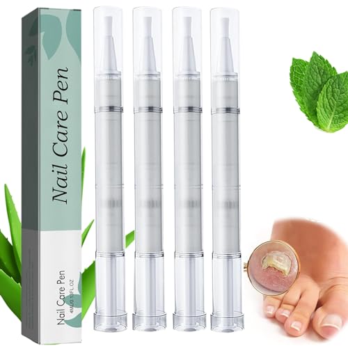 4 StüCk Health Nail Care Pen Routine Nagelpilz Stift, Poderm Nagelpilz Nagelpflegestift, Nail Care Pen Health Nail Nagelwachstum FöRdern