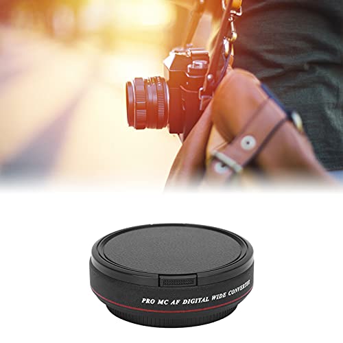 Ultra Slim Weitwinkelobjektivfilter 62mm 0,45x für Nikon DSLR-Kameras und Camcorder Kamera Weitwinkelobjektivfilter für Camcorder Fotografiefilter