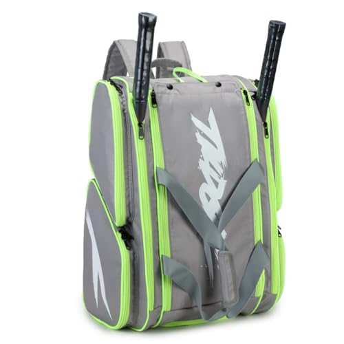 TILDOSAC Padel Racket Tasche Tennis Rucksack für Padel Tennis Pickleball Paddles, Padel Racket Protector Rucksack, Große Sport Pickleball Tasche mit Zaun Haken, Schuhfach, Extrataschen