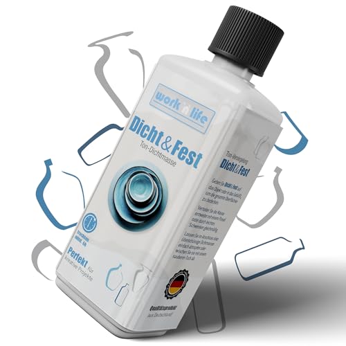 Tondicht Versiegelung 250ml - Premium Keramik Versiegelung für Ton Beton Terrakotta - Versiegelung für Ton - Tondicht wasserfest & lösungsmittelfrei - wasserfest versiegeln (250, Gramm)