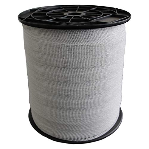ZGM Weidezaunband Basic - weiß - 200 m, 40 mm, 8 NIRO