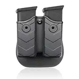 efluky Magazin Holster Magazintasche Pistole Passt für Walther P99/Sig Sauer p226/Glock 17 19/CZ p-09/Beretta/H&K/Browning/Ruger/Steyr/S&W/Taurus, Paddle 60°