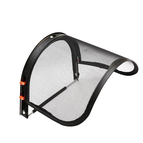 Generisch Mesh Facepiece for Chainsaw Use | Durable Forestry Safety Equipment | 90-Degree Rotatable Steel Wire Face Shield for Optimal Vision and Protection During