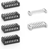 Aufsätze Intimhautschutz 3mm Körperkamm mit 1/2/3/5 mm Schutzkamm-Set für O Blade QP2724 QP2834 QP2520 QP2530 QP2620 360 Pro, Elektrorasierer-Aufsätze Oblade Zubehör, 6 Stück