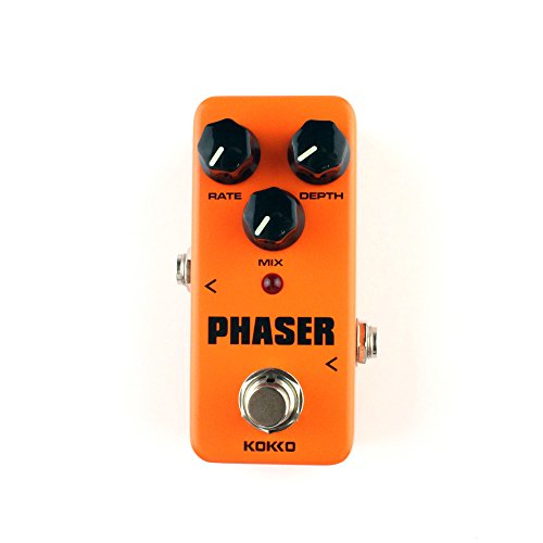 Tongping Kokko Effektpedal für E-Gitarre, True Bypass-Vollmetallgehäuse (Phaser)