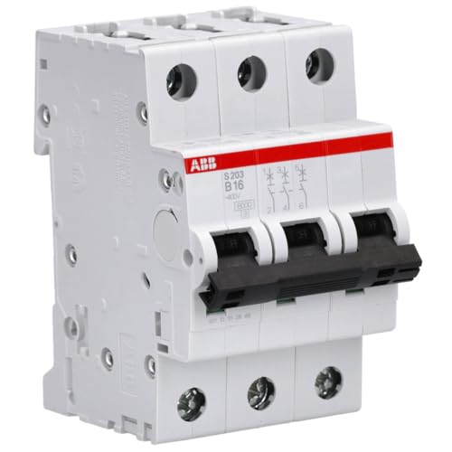 ABB S203-B16 Sicherungsautomat S200-3P 16 A-B 2CDS253001R0165