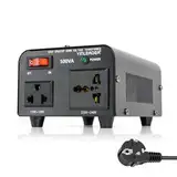 Yinleader 500W 230V bis 110V USA Spannungswandler Ringkern-Transformator 500VA - In: 110V oder 220V / Out: 110V und 220V