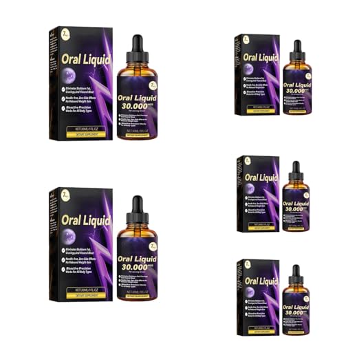 GLP-1 Abnehmen Tropfen, GLP-1 Orale Flüssigkeit, Slimming Drops zum Trinken, Schlankheitstropfen zum Einnehmen, GLP 1 Tropfen für Weight Loss, Fettverbrenner, GLP 1 Abnehmen, Fatburner, 5 Stück