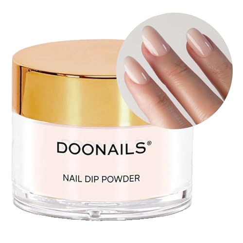 Doonails – Dipping Powder Farbe Cream – Langanhaltendes Dip Pulver für professionelle Maniküre zu Hause – Tierversuchsfrei & allergikerfreundlich – 3+ Wochen halt – Bis zu 30 Anwendungen