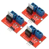 Heevhas MOSFET Treibermodul IRF520 Treibermodul Mos -Röhre Feldeffektröhre Single -Chip -Laufwerksmodul PWM-Ausgangstreiberplatinenmodul 0-24V für Arduino MCU ARM (3 Stück)