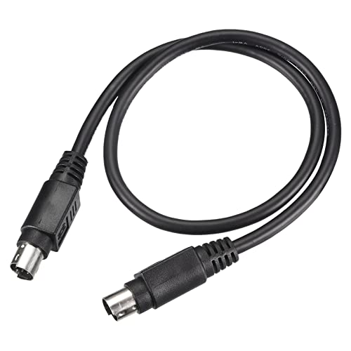 sourcing map PS/2 Maus und Tastatur Erweiterung Kabel 6 Pin 1.64Ft Stecker an Stecker für PC
