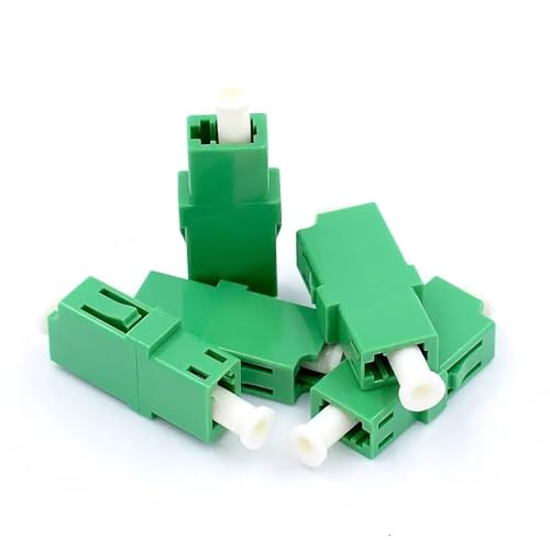 5Pcs Glasfaser Adapter LC/APC, FTTH LC/APC optischer Singlemode-Anschluss, Glasfaser-Stecker für Netzwerkverbindungen, Glasfaserkoppler