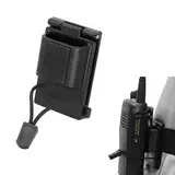 Walkie-Talkie Halterung Gürtelclip,Walkie-Talkie-Halter für 25–57mm Gürtel, Funkgerätehalterung,Radio-Halterung, Dienstgürtel Zubehör,Gürtelclip,Funkgerät Halter Ausrüstung für die Strafverfolgung