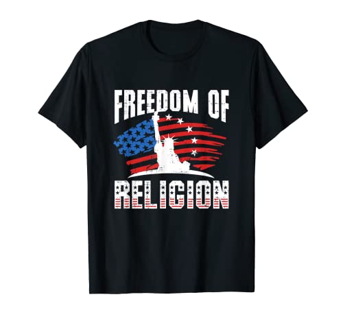 Patriotische Religionsfreiheit T-Shirt