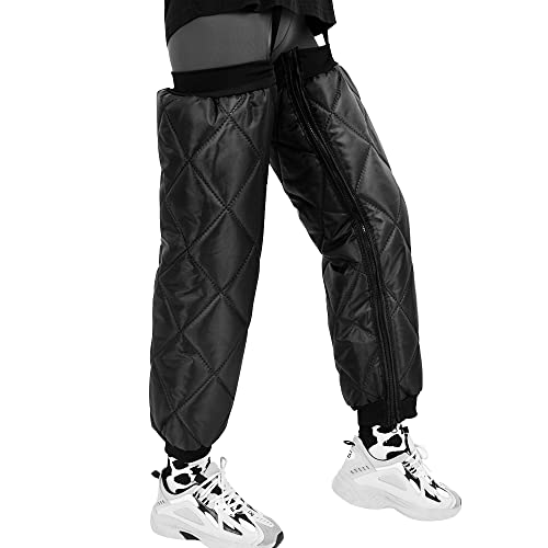 Tyuodna Radsport Beinlinge,Winter Motorrad Knieschoner,Kniewärmer Fahrrad,Wasserdicht Winddicht Beinwärmer,Beinschutz Warmer für Outdoor Damen Herren