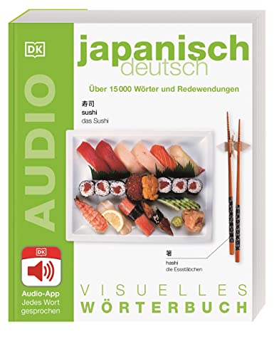 Visuelles Wörterbuch Japanisch Deutsch: Mit Audio-App - Jedes Wort gesprochen