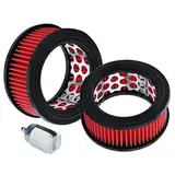 UTTASU Luftfilter-Set für Kettensäge CS440, CS4400, CS450, CS450P, CS510, CS520, CS530, Ersatzteile Motorwartung, 3 Stück