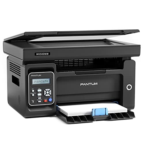 PANTUM M6500NW Multifunktions-Laserdrucker,Drucker Scanner, Kopierer(WLAN, App, Airprint, A4, Schwarz-weiß-Drucker)