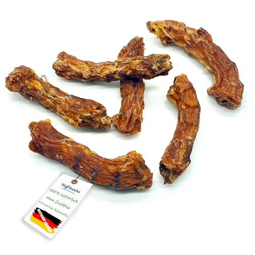 getrocknete Hühnerhälse, 1 kg, Hühnerhälse für Hunde, Hünerhälse getrocknet Hund von WuffSnacks