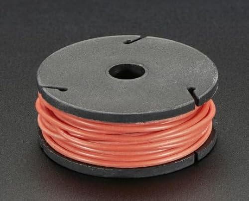 Adafruit Zubehör Silicone Cover Stranded-Core Wire - 25ft 26AWG - Red - SKU 2513