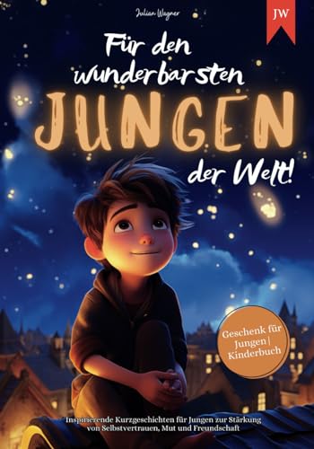 Für den wunderbarsten Jungen der Welt!: Inspirierende Kurzgeschichten für Jungen zur Stärkung von Selbstvertrauen, Mut und Freundschaft | Geschenk für Jungen | Kinderbuch