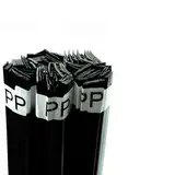 Rosfix Kunststoffschweißbänder – Hochwertiges PP-Schweißdraht | 100g, Schwarz, 12mm Breite | Temperatur 260-330°C | Für Automobil-, Industrie- und Haushaltsanwendungen | Kunststoff-Schweißmaterial