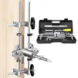 Türschloss-Einsteck-Set, 18 mm, 22 mm, 25 mm, Wartungsset, Holzbearbeitung, Lochsägenöffner, 18 mm, 22 mm, 25 mm, für Holztürschloss, Installationsset, Vorrichtung
