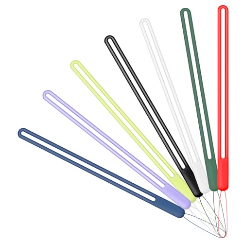 Bremorou 7 Stück Handschlaufe Handy Handschlaufe Schlüsselband Kurz Buntes Handy Handschlaufe Nylon Handschlaufe Lanyard Stringphone Für Usb-Sticks Schlüssel Telefone Schlüsselanhänger Ausweise