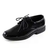 Toocool Oxford TX-029 Elegante Kinderschuhe für Zeremonien Hochzeit Francesine, 7516 Schwarz, 40 EU