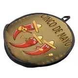 Taco Wärmebeutel,12-Zoll-Tortilla-Isolierbeutel - Mikrowelle Verwenden Sie Baumwollbeutel, um Speisen warm und frisch zu halten, Speisenwärmer für Mais, Mehl, Taco, mexikanische Party