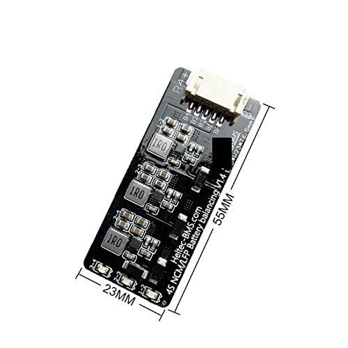 ZHELLY Li-Ionen-Akku für Elektrofahrräder 1.2A 2A 5A 3S-4S Active Balancer Equalizer Modul Li-Ion Lifepo4 Lithium Batterie Energieübertragung Lithium-Akkupack (Color : 4S 1.2A Inductive)