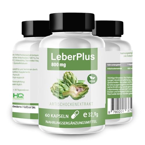 LeberPlus Kapseln – Natürliche Unterstützung für die Leberfunktion | Hochdosierte Leberpflege mit Kräutern & Nährstoffen | gegen Fettleber | Stoffwechsel | Vegane Kapseln