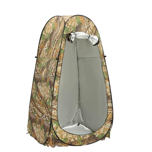 Trintion 190cm Pop up Toilettenzelt Wurfzelte Duschzelt für Outdoor Camping Dusche Tarnung