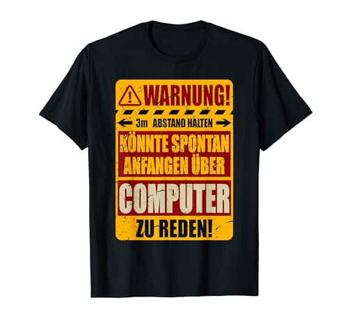 PC Admin IT Computer TShirt Lustig Spruch T-Shirt