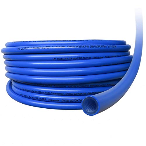 Quarzflex® Trinkwasserschlauch 13 mm (1/2"), 15 m Rolle KTW/DVGW