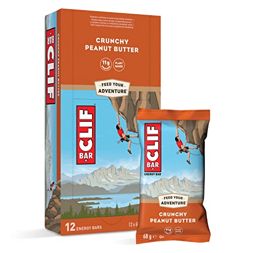 CLIF Bar Energieriegel Crunchy Peanut Butter, Erdnussbutter, 816 g