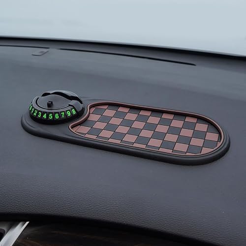 Generisch Multifunktionale Anti-Rutsch-Matte Für Das Fahrzeug, Anti-Rutsch-Polster Für Das Armaturenbrett, Auto-Universal-Telefonhalter, Drehbares Polster Für Das Armaturenbrett (D)