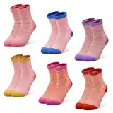 ZERULETS Kinder Mädchen Dicke Socken 6 Paare Thermosocken Wintersocken Warme Weihnachtssocken Sportsocken Kindersocken für 10-14 Jahre