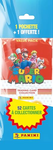PANINI Super Mario Trading Cards Fat Pack mit 1 Tasche + 1 gratis
