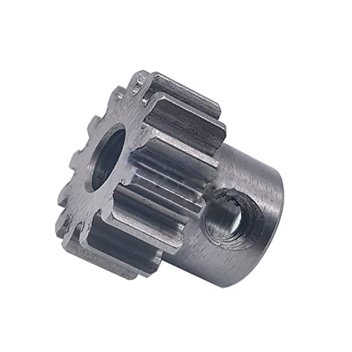 VORNEL Ritzel-Spirale 1 Modul 13 Zähne Stirnrad Konvexgetriebe 5 mm Wellengetriebe Stahlritzel for Automotoren Hobby Motorgetriebe Gehrungswurm