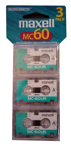 MC-60 UR 3 Pack Micro Cassettes