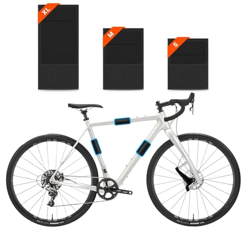 Fahrrad Rahmenschutz, Transportschutz für Fahrradrahmen Schutz, Schutz vor Kratzern, Fahrrad-Kratzschutz für Mountainbikes E-Bikes(3er Set)