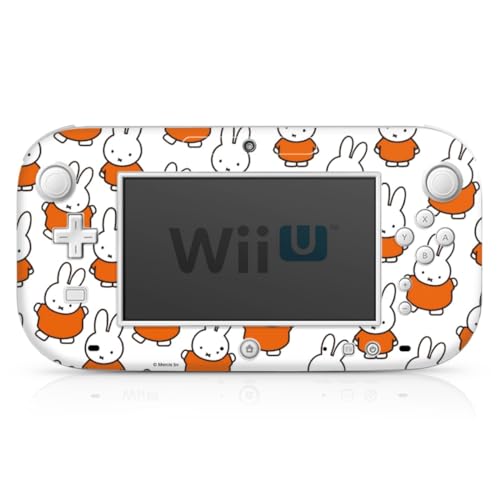 Skin kompatibel mit Nintendo Wii U Gamepad Folie Sticker Muster Miffy Hase