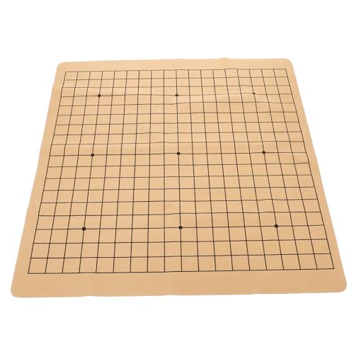 ORFOFE Schachbrett Chinesisches Schachbrett Pu ​​Chinesisches Schachbrett Klappbares Spielbrett Schach Rollbares Schachbrett Schachspiel Requisite Xiangqi Schachmatte Pu