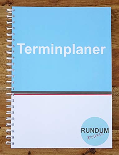 Terminplaner Praxisplaner Terminkalender Montag bis Freitag 2 Spalten 15 und 30 Minuten Takt 8 bis 21 Uhr A4