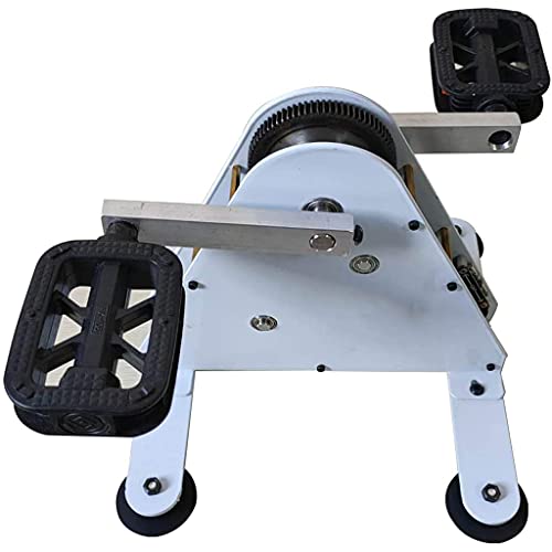 50W/100W Pedalgenerator Fußbetriebene Stromerzeugung, Handkurbelgeneratoren, Fitness-Stromerzeugungs-Rehabilitations-Trainingsgerät, Spinning Bike USB-Schnittstelle/DC1-35V-Ausgangsschnittstelle
